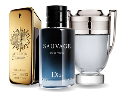 3 Parfüms zu Fabrikpreise (100ml) - Sauvage Dior, Invictus, One 1 Million