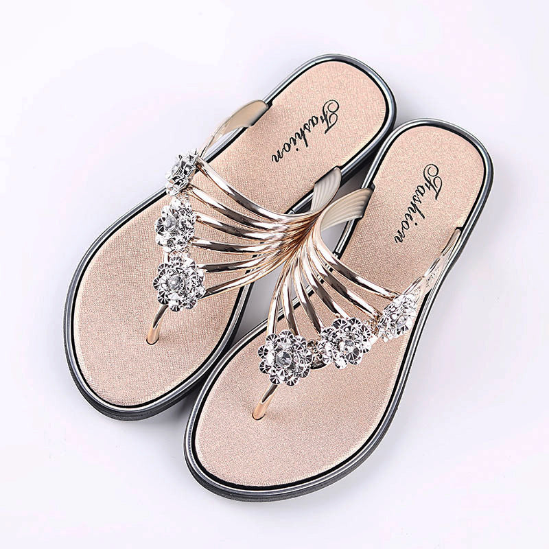 💝Sommer-Spezial-Räumung💝Sommer Sandalen für Frauen mit flachem Boden