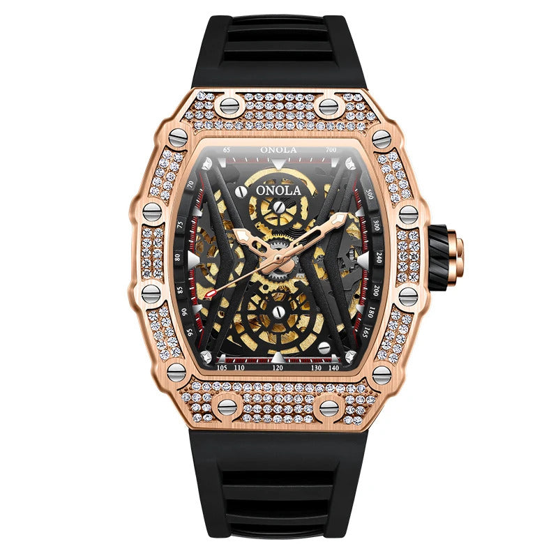 ONOLA Watch Automatic Watch for The Athletic X-Series "Diamond"