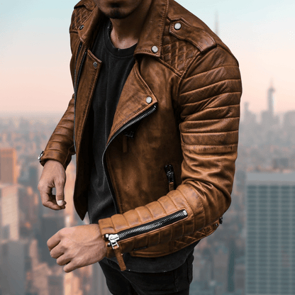 Die stylische und einzigartige Lederjacke TAYLOR