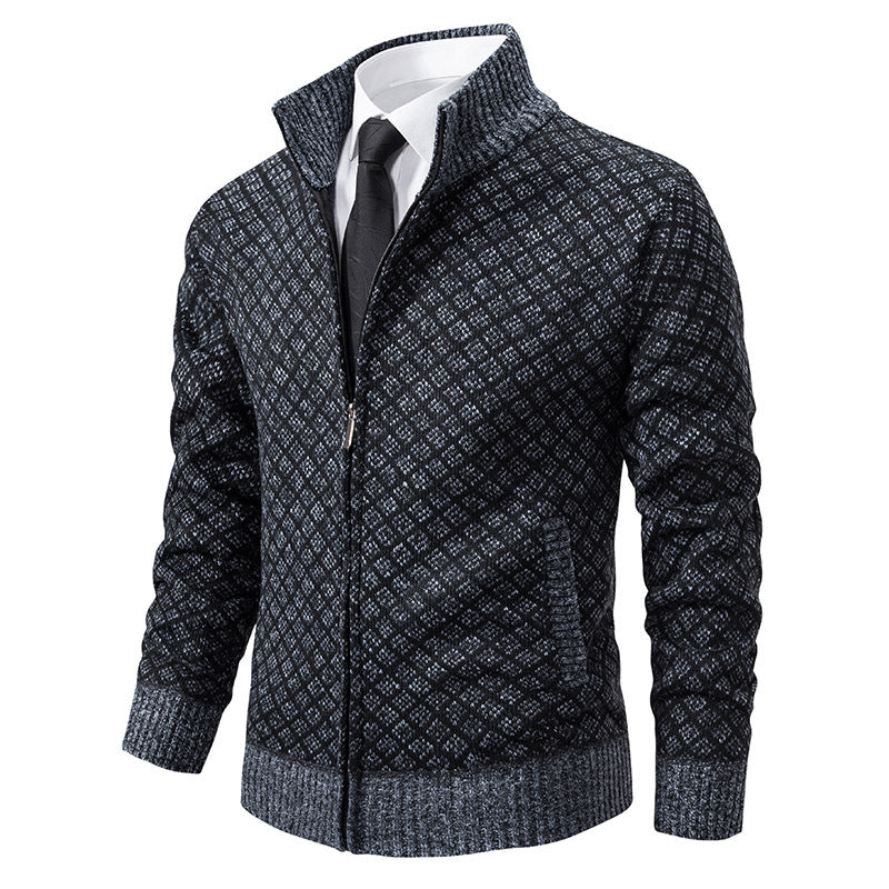 2024 neue modische Herren-Strickjacke