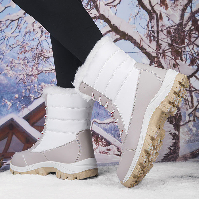 🎁Kostenloser Versand🎁Wasserdichte warme Winterstiefel für Damen