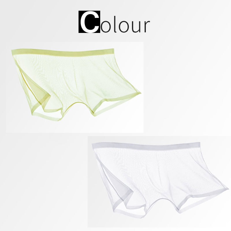 TRANSPARENTE ICE-MESH-BOXERSHORTS