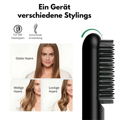 LumoShine Brush® - Vielseitige Bürste für jeden Haarstyle