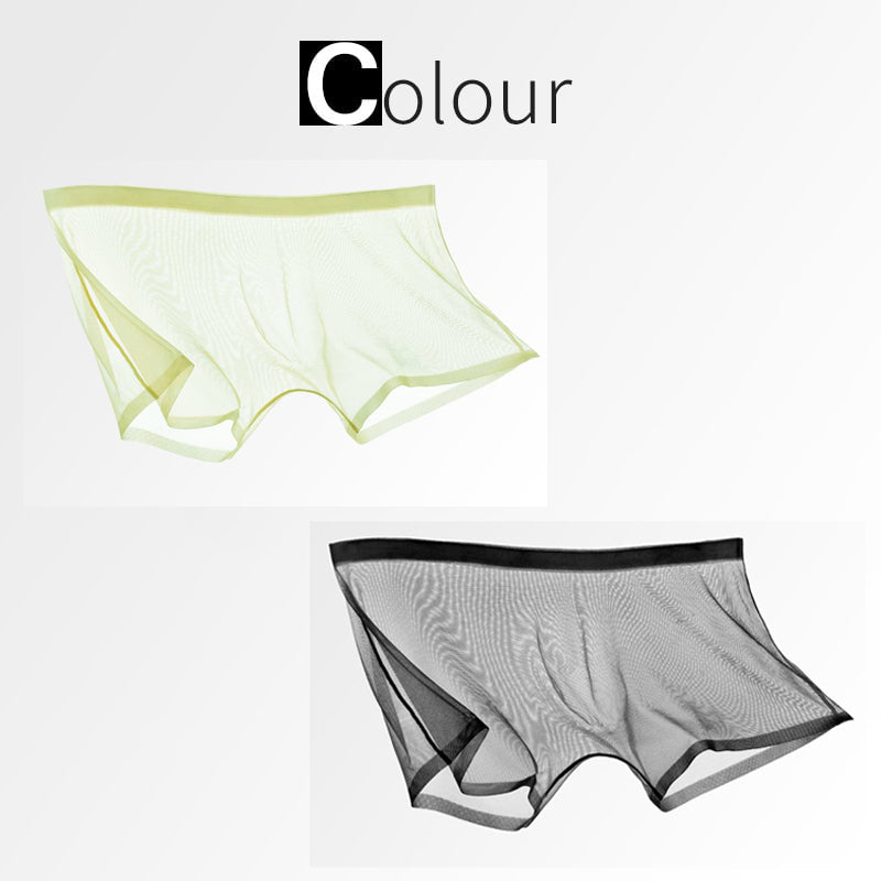 TRANSPARENTE ICE-MESH-BOXERSHORTS