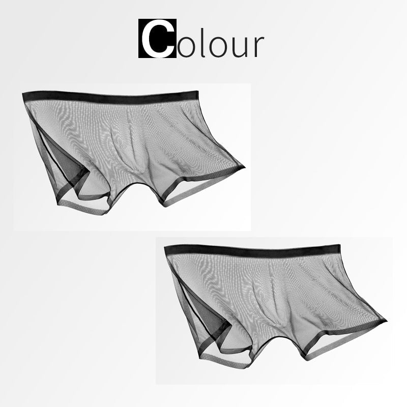 TRANSPARENTE ICE-MESH-BOXERSHORTS