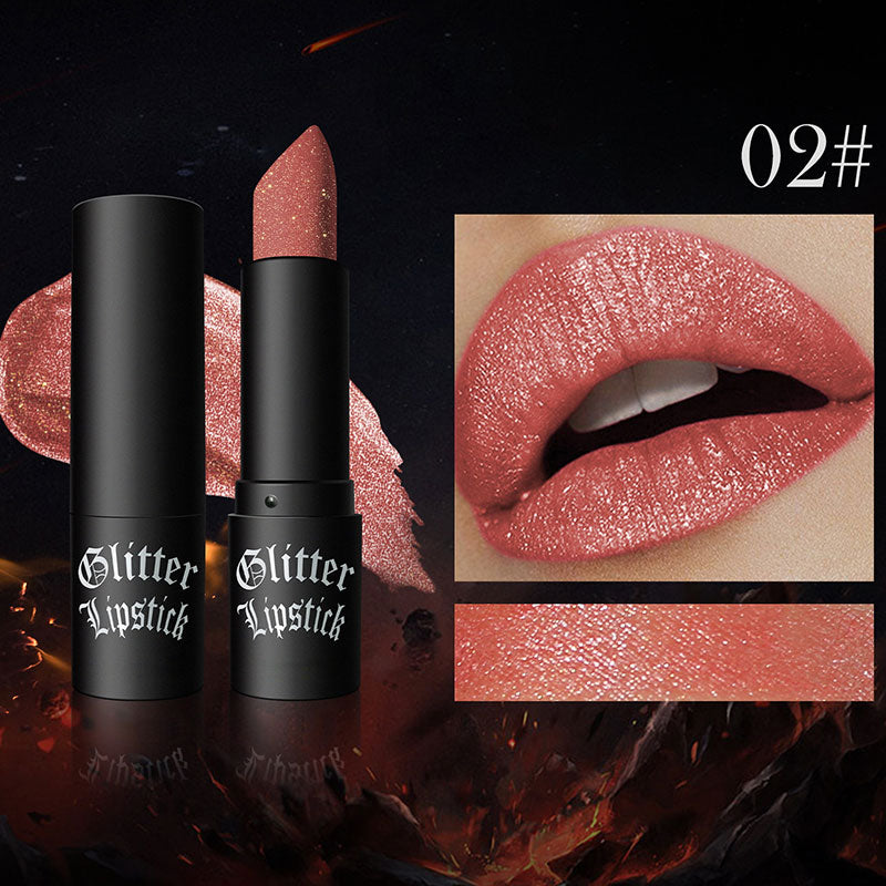 [🔥Der niedrigste Preis von heute]Matte Permanent Lipstick With Fine Glitters✨✨✨✨