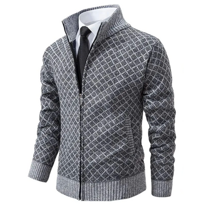 2024 neue modische Herren-Strickjacke