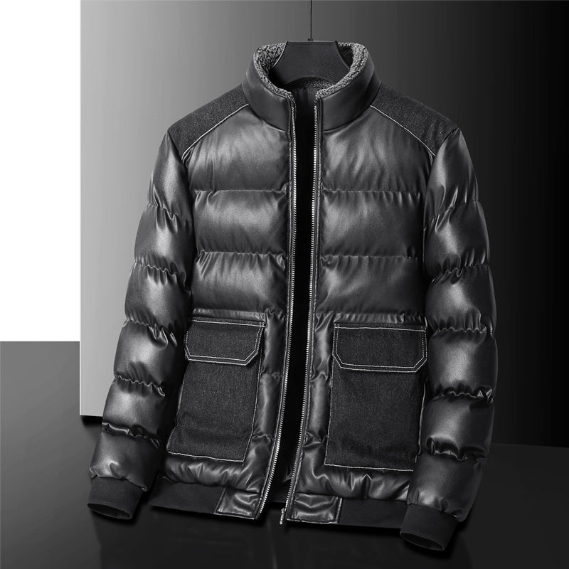 Ideales Geschenk - Urban Steppwinterjacke mit Stehkragen