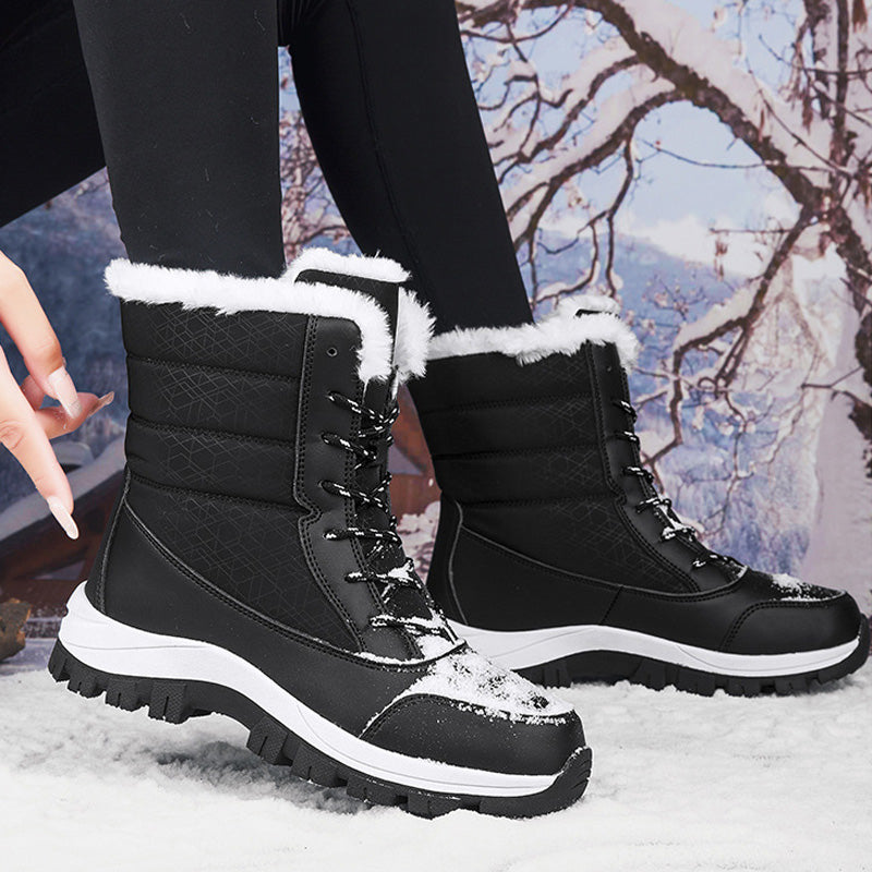 🎁Kostenloser Versand🎁Wasserdichte warme Winterstiefel für Damen