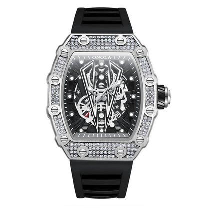 ONOLA Watch Quartz "Venom" V-Series Diamond Bezel