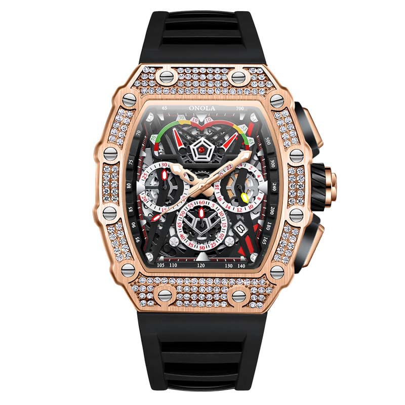 Onola Watch Automatic RX-01 Chronograph Diamond Limited Edition