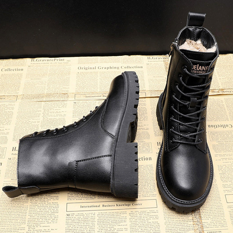 Weiches Futter, rutschfeste High-Top-Stiefel mit dicker Sohle